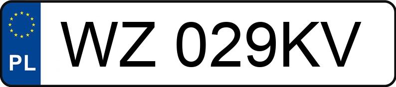 Numer rejestracyjny WZ 029KV posiada HYUNDAI ELANTRA - WZ029KV Numer rejestracyjny WZ 029KV posiada HYUNDAI ELANTRA - WZ029KV