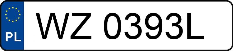 Numer rejestracyjny WZ0393L posiada CHRYSLER 300 C Aut.