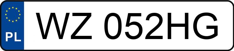 Numer rejestracyjny WZ 052HG posiada BMW 320I XDRIVE - WZ052HG Numer rejestracyjny WZ 052HG posiada BMW 320I XDRIVE - WZ052HG