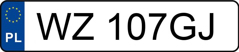 Numer rejestracyjny WZ 107GJ posiada BMW 530XD - WZ107GJ Numer rejestracyjny WZ 107GJ posiada BMW 530XD - WZ107GJ