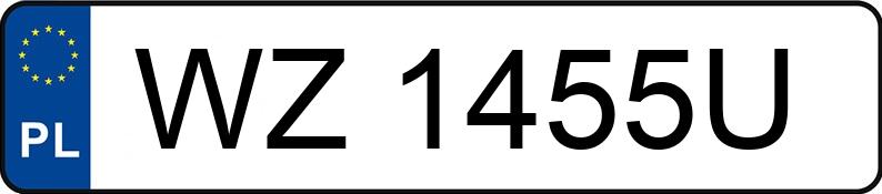 Numer rejestracyjny WZ 1455U posiada VOLKSWAGEN JETTA - WZ1455U