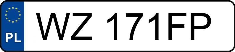 Numer rejestracyjny WZ 171FP posiada TOYOTA Yaris 1.0 MR`20 E6d Comfort - WZ171FP