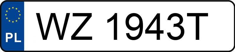 Numer rejestracyjny WZ 1943T posiada BMW 320 CD - WZ1943T Numer rejestracyjny WZ 1943T posiada BMW 320 CD - WZ1943T