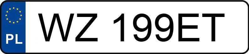 Numer rejestracyjny WZ199ET posiada MERCEDES-BENZ E 220 BlueTEC MR`13 E5 212 E 220 BlueTEC MR`13 E5 212