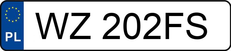 Numer rejestracyjny WZ 202FS posiada SKODA Superb III 1.5 TSI MR`20 E6d Laurin & Klement DSG - WZ202FS Numer rejestracyjny WZ 202FS posiada SKODA Superb III 1.5 TSI MR`20 E6d Laurin & Klement DSG - WZ202FS