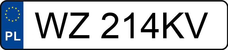 Numer rejestracyjny WZ 214KV posiada BMW 620D G6GT - WZ214KV Numer rejestracyjny WZ 214KV posiada BMW 620D G6GT - WZ214KV