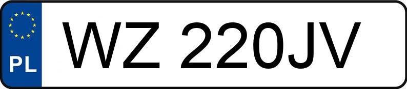 Numer rejestracyjny WZ 220JV posiada LAND ROVER Defender 3.0 MHEV MR`20 E6d 90 SE - WZ220JV Numer rejestracyjny WZ 220JV posiada LAND ROVER Defender 3.0 MHEV MR`20 E6d 90 SE - WZ220JV