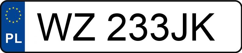 Numer rejestracyjny WZ 233JK posiada BMW 530 Diesel MR`03 E3 E60 530 Diesel MR`03 E3 E60 - WZ233JK Numer rejestracyjny WZ 233JK posiada BMW 530 Diesel MR`03 E3 E60 530 Diesel MR`03 E3 E60 - WZ233JK