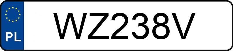 Numer rejestracyjny WZ 238V posiada HONDA Enduro od 600 ccm X-ADV ABS DCT - WZ238V Numer rejestracyjny WZ 238V posiada HONDA Enduro od 600 ccm X-ADV ABS DCT - WZ238V