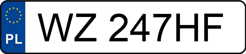 Numer rejestracyjny WZ 247HF posiada BMW 218i Gran Tourer MR`18 E6d F46 218i Gran Tourer MR`18 E6d F46 - WZ247HF