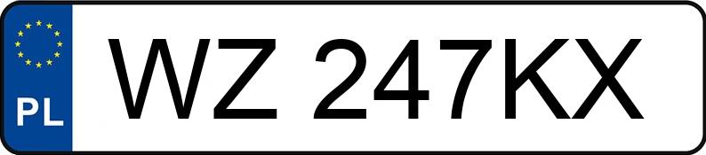 Numer rejestracyjny WZ 247KX posiada BMW 318i MR`19 E6d G20 318i MR`19 E6d G20 - WZ247KX Numer rejestracyjny WZ 247KX posiada BMW 318i MR`19 E6d G20 318i MR`19 E6d G20 - WZ247KX