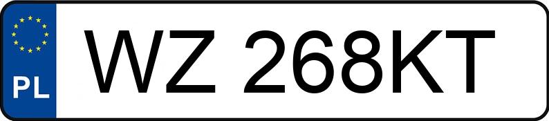 Numer rejestracyjny WZ 268KT posiada CHRYSLER Pacifica 3.6 MR`17 E6 Touring L Plus Aut. - WZ268KT Numer rejestracyjny WZ 268KT posiada CHRYSLER Pacifica 3.6 MR`17 E6 Touring L Plus Aut. - WZ268KT
