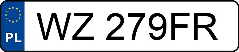 Numer rejestracyjny WZ 279FR posiada LEXUS NX350H - WZ279FR Numer rejestracyjny WZ 279FR posiada LEXUS NX350H - WZ279FR