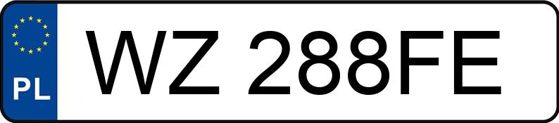 Numer rejestracyjny WZ 288FE posiada VOLVO V90 - WZ288FE Numer rejestracyjny WZ 288FE posiada VOLVO V90 - WZ288FE