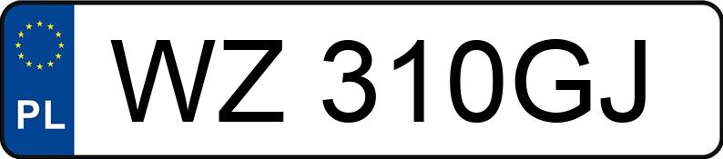 Numer rejestracyjny WZ 310GJ posiada MERCEDES-BENZ C 220 d MR`21 E6 206 AMG 4Matic - WZ310GJ