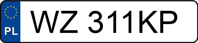 Numer rejestracyjny WZ 311KP posiada BMW 520D XDRIVE - WZ311KP