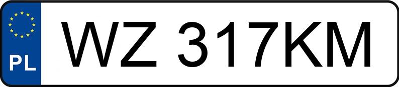 Numer rejestracyjny WZ 317KM posiada SCHMITZ CARGOBULL --- - WZ317KM