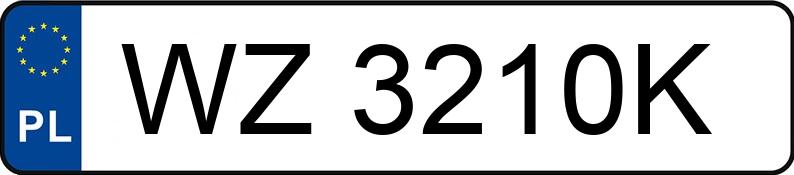 Numer rejestracyjny WZ 3210K posiada CITROEN C5 HDI - WZ3210K