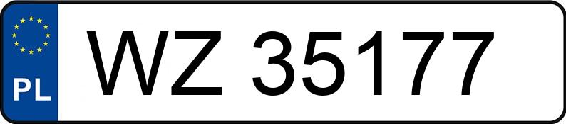 Numer rejestracyjny WZ 35177 posiada VOLKSWAGEN TRANSPORTER - WZ35177 Numer rejestracyjny WZ 35177 posiada VOLKSWAGEN TRANSPORTER - WZ35177