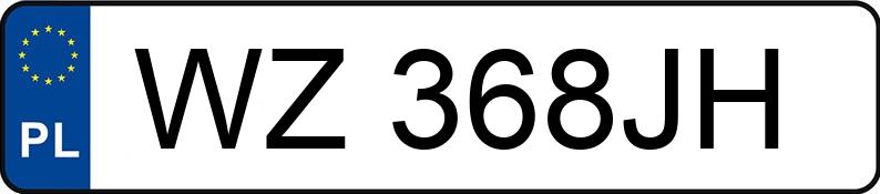 Numer rejestracyjny WZ 368JH posiada SCHMITZ CARGOBULL  - WZ368JH