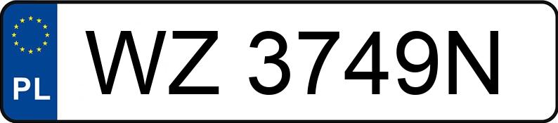 Numer rejestracyjny WZ 3749N posiada OPEL CORSA-E - WZ3749N