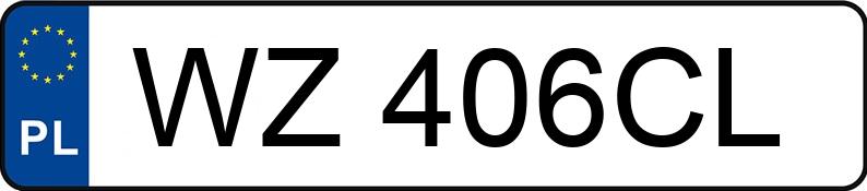 Numer rejestracyjny WZ 406CL posiada IVECO/ROMCAR 50C/35 IS52CI2AA/N - WZ406CL