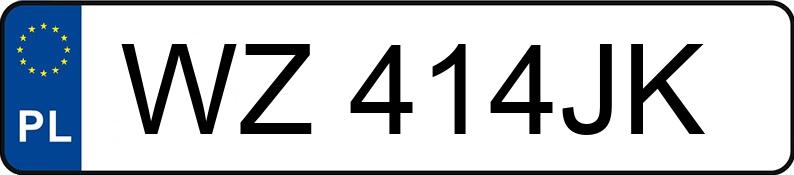 Numer rejestracyjny WZ 414JK posiada MERCEDES-BENZ CLA 220 4MATIC - WZ414JK Numer rejestracyjny WZ 414JK posiada MERCEDES-BENZ CLA 220 4MATIC - WZ414JK