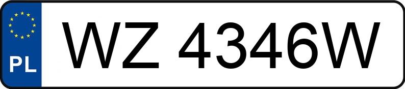 Numer rejestracyjny WZ 4346W posiada NISSAN X-Trail 2.0 dCi DPF MR`15 E6 - WZ4346W