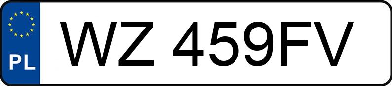 Numer rejestracyjny WZ 459FV posiada SKODA FABIA - WZ459FV Numer rejestracyjny WZ 459FV posiada SKODA FABIA - WZ459FV
