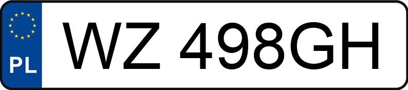 Numer rejestracyjny WZ 498GH posiada BMW M3 COMPETITION M XDRIVE - WZ498GH