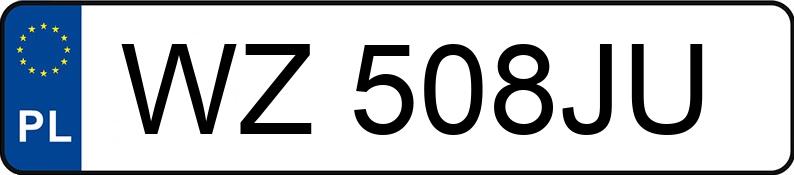 Numer rejestracyjny WZ 508JU posiada BMW 530D XDRIVE - WZ508JU Numer rejestracyjny WZ 508JU posiada BMW 530D XDRIVE - WZ508JU
