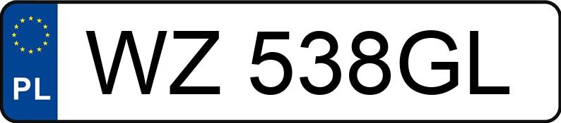 Numer rejestracyjny WZ 538GL posiada VOLKSWAGEN T-Roc 1.5 TSI MR`22 E6 R-Line - WZ538GL Numer rejestracyjny WZ 538GL posiada VOLKSWAGEN T-Roc 1.5 TSI MR`22 E6 R-Line - WZ538GL