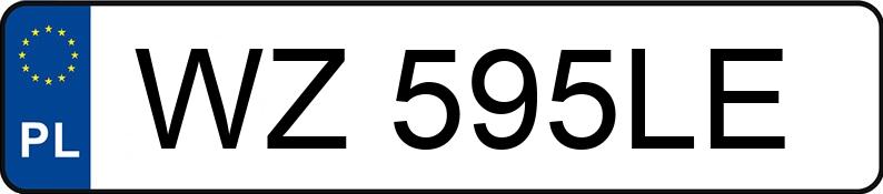 Registreringsnummeret WZ 595LE har FIAT 500 1.2 MR`15 E6 500S - WZ595LE