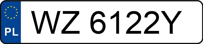Numer rejestracyjny WZ 6122Y posiada DAF XF 480 FT H4EN3 - WZ6122Y Numer rejestracyjny WZ 6122Y posiada DAF XF 480 FT H4EN3 - WZ6122Y