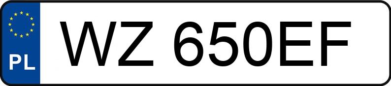 Numer rejestracyjny WZ 650EF posiada CITROEN JUMPER - WZ650EF Numer rejestracyjny WZ 650EF posiada CITROEN JUMPER - WZ650EF
