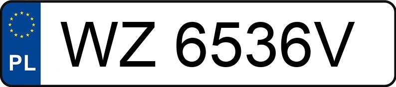 Numer rejestracyjny WZ 6536V posiada SKODA CITIGO AAN - WZ6536V Numer rejestracyjny WZ 6536V posiada SKODA CITIGO AAN - WZ6536V