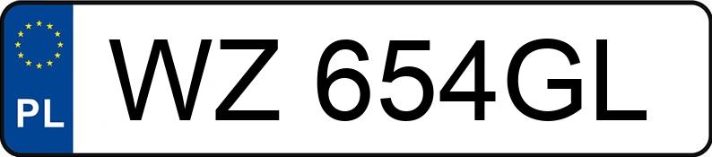 Numer rejestracyjny WZ 654GL posiada SKODA Fabia 1.4 MR`05 E4 Soul - WZ654GL