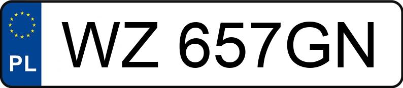 Numer rejestracyjny WZ 657GN posiada HYUNDAI I30 N - WZ657GN