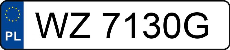 Numer rejestracyjny WZ 7130G posiada HYUNDAI I20 - WZ7130G Numer rejestracyjny WZ 7130G posiada HYUNDAI I20 - WZ7130G