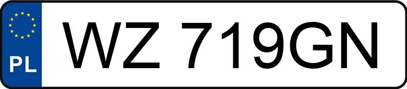Numer rejestracyjny WZ 719GN posiada PEUGEOT 308 SW 1.6 MR`07 E4 - WZ719GN Numer rejestracyjny WZ 719GN posiada PEUGEOT 308 SW 1.6 MR`07 E4 - WZ719GN