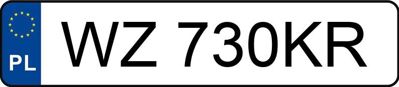 Numer rejestracyjny WZ 730KR posiada BMW M3 COMPETITION M XDRIVE - WZ730KR Numer rejestracyjny WZ 730KR posiada BMW M3 COMPETITION M XDRIVE - WZ730KR