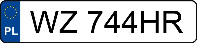 Numer rejestracyjny WZ 744HR posiada SKODA OCTAVIA - WZ744HR Numer rejestracyjny WZ 744HR posiada SKODA OCTAVIA - WZ744HR