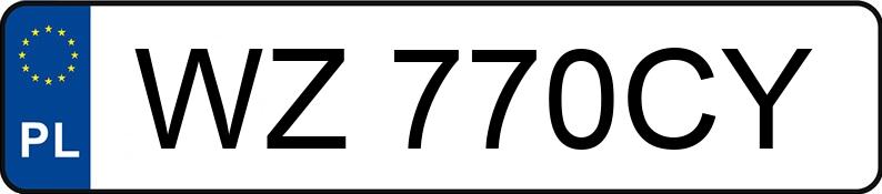 Numer rejestracyjny WZ 770CY posiada SKODA RAPID - WZ770CY Numer rejestracyjny WZ 770CY posiada SKODA RAPID - WZ770CY