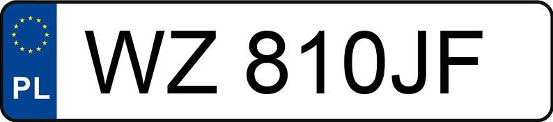 Numer rejestracyjny WZ 810JF posiada PEUGEOT 408 - WZ810JF