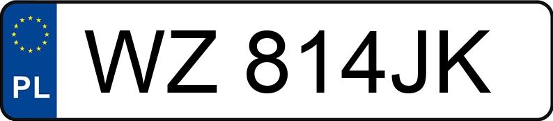 Numer rejestracyjny WZ 814JK posiada BMW 320 - WZ814JK Numer rejestracyjny WZ 814JK posiada BMW 320 - WZ814JK