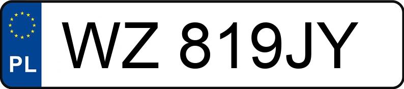 Numer rejestracyjny WZ 819JY posiada CARTHAGO C1-TOURER I 149 RB-LE EG/CMB003 - WZ819JY