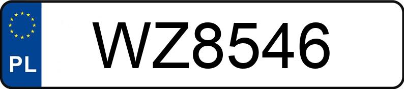 Numer rejestracyjny WZ 8546 posiada JAWA 175 - WZ8546