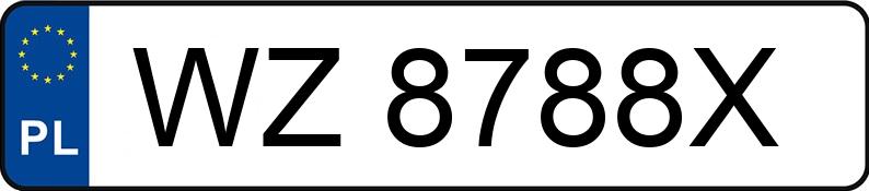 Numer rejestracyjny WZ 8788X posiada SEAT IBIZA - WZ8788X Numer rejestracyjny WZ 8788X posiada SEAT IBIZA - WZ8788X