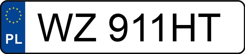 Numer rejestracyjny WZ 911HT posiada PORSCHE 911 - WZ911HT Numer rejestracyjny WZ 911HT posiada PORSCHE 911 - WZ911HT