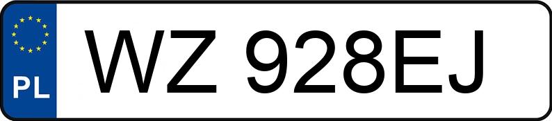 Numer rejestracyjny WZ 928EJ posiada MERCEDES-BENZ A 200 - WZ928EJ Numer rejestracyjny WZ 928EJ posiada MERCEDES-BENZ A 200 - WZ928EJ